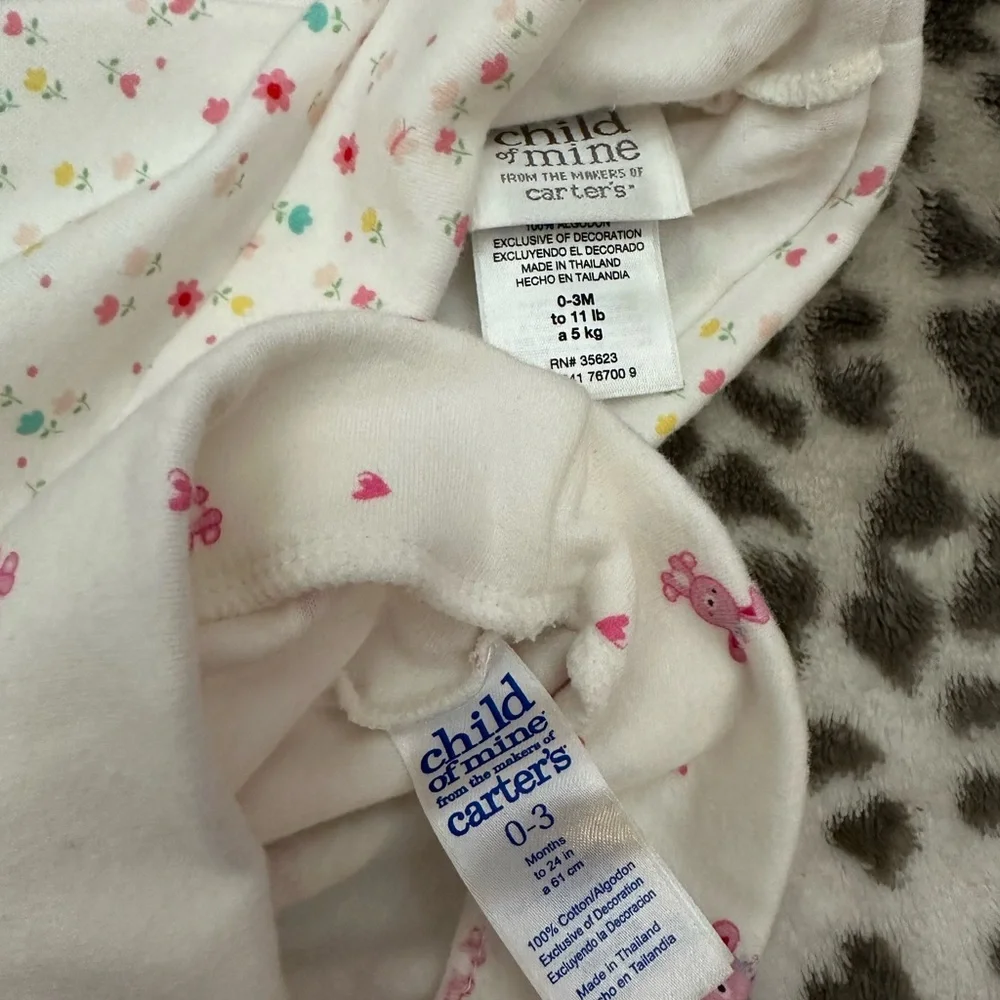 Child of Mine Carters Children’s Place baby Gap Beanie Hat Bundle 0-3 0-6 mos